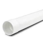 مواسير UPVC ضغط 12.5 بار (SDR 21) مقاس 250 ملم سماكة 11.9 مم لون أبيض