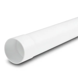 UPVC Pipe PN 16 Bar (SDR 17) Outside Diameter 125 mm Thickness 7.4 mm White
