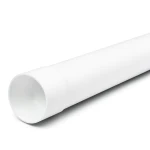 مواسير بلاستيك UPVC ضغط 16 بار (SDR 17) قطر خارجي 180 مم سمك 10.7 ملم لون أبيض