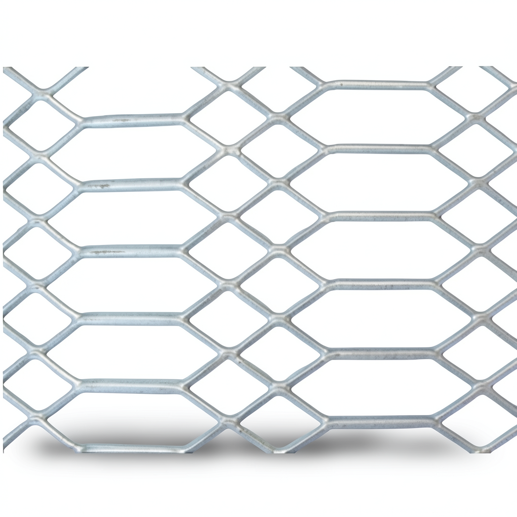 Hot Rolled Expanded Metal Mesh 1.2 mm Thickness, 1.22 M Width, 5 M Length