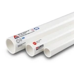 أنابيب UPVC جدول 40 مقاس ½ إنش سمك 2.8 مم وزن 0.24 كجم/م لون أبيض | بلاستيك الوطنية