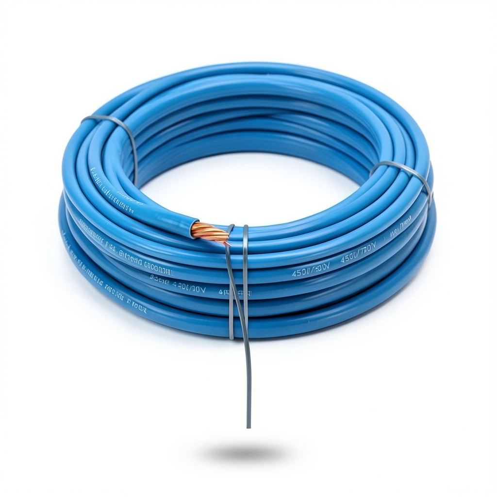 Stranded Copper Single Electric Wire 300mm, Heat Resistant PVC Insulated 450/750V | Al Fanar