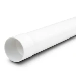 مواسير بلاستيك UPVC ضغط 20 بار (SDR 13.6) مقاس 110 مم سمك 8.1 مم لون أبيض