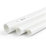 أنابيب UPVC جدول 40 مقاس 1 إنش سمك 3.4 مم وزن 0.48 كجم/م لون أبيض | بلاستيك الوطنية