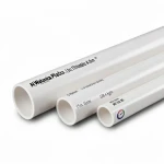 أنابيب UPVC جدول 80 مقاس ¼ 1 إنش سمك 4.9 مم وزن 0.84 كجم/م لون أبيض | بلاستيك الوطنية