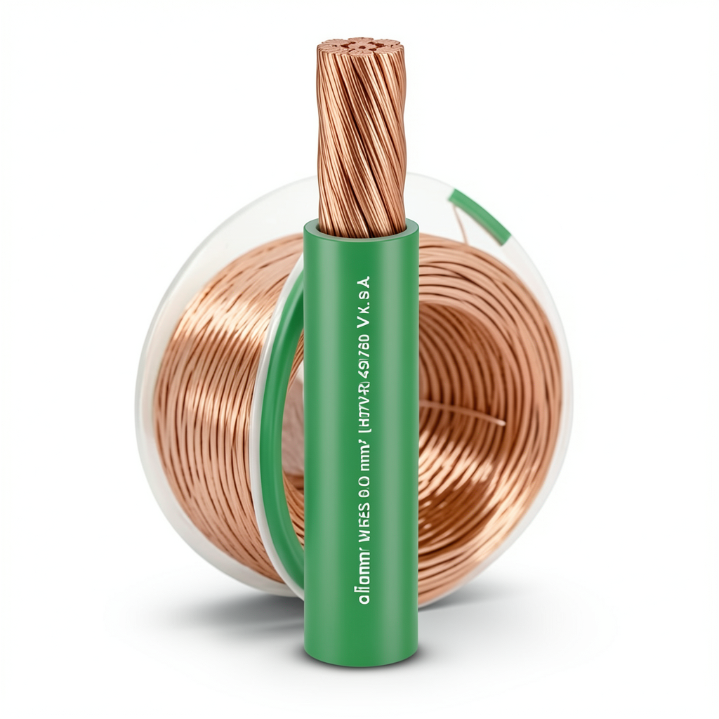 سلك مجدول نحاس عزل PVC مقاوم للحرارة 1.5mm، 450/750 فولت | شركة الفنار