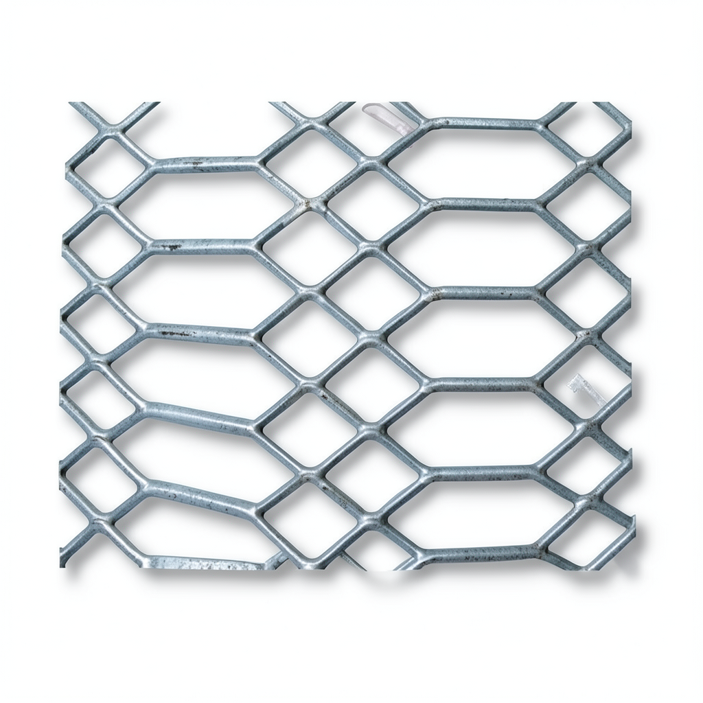Hot Rolled Expanded Metal Sheet 1.4 mm Thickness, 1.22x3 m Jawhara Design