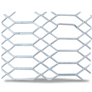 Hot Rolled Expanded Metal Wiremesh Jawhara Form 1.4 mm Thickness, 1.22 M Width, 4 M Length