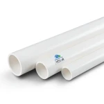 أنابيب UPVC جدول 40 مقاس ½ 1 إنش سمك 3.7 مم وزن 0.77 كجم/م أبيض | بلاستيك الوطنية
