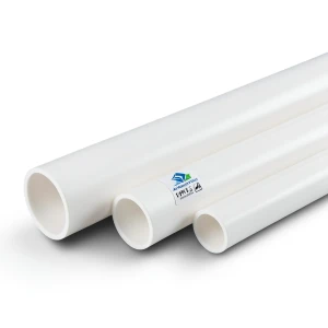 UPVC Pipes Schedule 40 Size 1 ½ inch Thickness 3.7 mm Weight 0.77 kg/m White | Al Watania Plastics