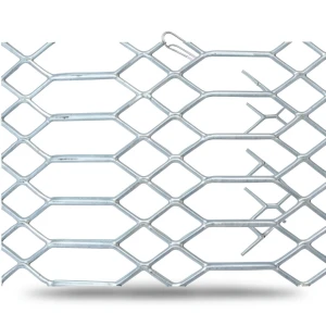 Hot Rolled Expanded Metal Jawhara Design 1.4 mm Thickness 1.22 M Width 7 M Length