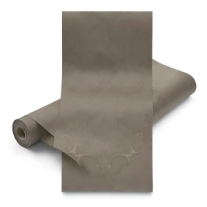 Classic Wallpaper 10m Length, 0.73m Width, Dark Beige Color
