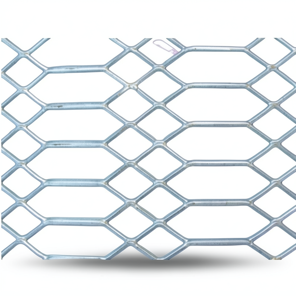 Hot Rolled Expanded Metal Jawhara Shape 1.5 mm Thickness 1.22 M Width 1 M Length