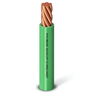 لفة سلك كهرباء مجدول نحاس عزل PVC مقاوم للحرارة، مقاس 25 mm، 450/750 فولت | شركة الفنار