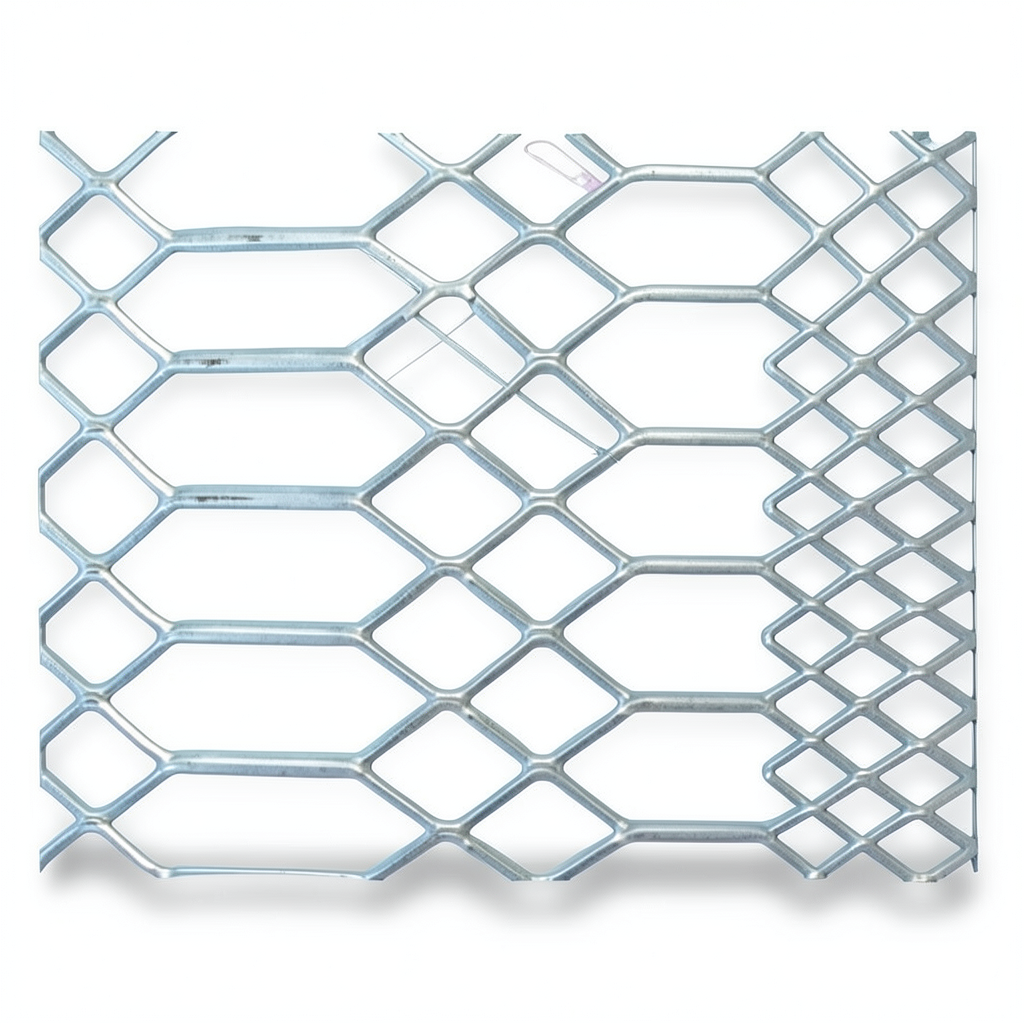 Hot Rolled Expanded Metal Wiremesh 1.5 mm Thickness, 1.22 M Width, 6 M Length