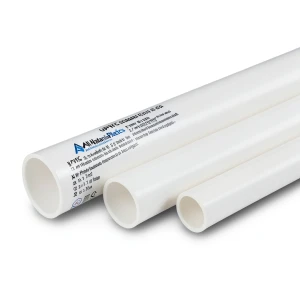 أنابيب UPVC جدول 80 مقاس ½ إنش سمك 3.7 مم لون أبيض | بلاستيك الوطنية