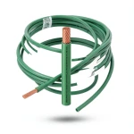 THHN/THWN Copper Cable PVC 105°C Insulation Diameter 7.6 mm 600 V 500 Ft Green | Al Fanar