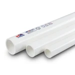 أنابيب UPVC جدول 80 مقاس 2 إنش سمك 5.5 مم وزن 1.41 كجم/م أبيض | بلاستيك الوطنية