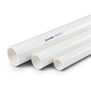 UPVC Pipes Schedule 40 Size 3 inch Thickness 5.5 mm Weight 2.14 kg/m White | Al Watania Plastics