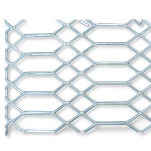 Hot Rolled Expanded Metal Wiremesh Jawhara Form 1.4 mm Thickness, 1.22 M Width, 4 M Length