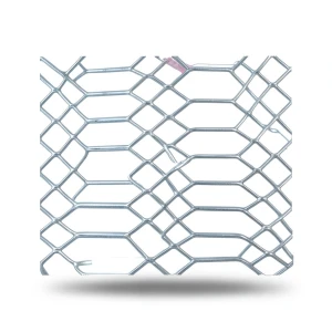 Hot Rolled Expanded Metal Sheet Jawhara Shape 1.4 mm Wire Diameter 1.22 M Width 6 M Length