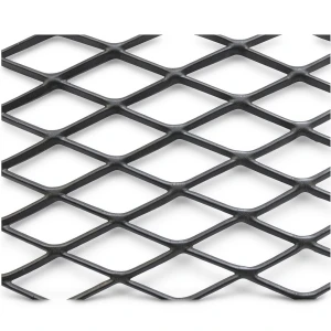 Hot Rolled Black Steel Expanded Metal Mesh Khaleeji 6 mm Thickness 1.22 m Width 1 m Length