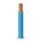 THHN/THWN Copper Cable PVC Insulation 105°C Diameter 13.8 mm 600 Volt 500 Feet Blue | Al Fanar