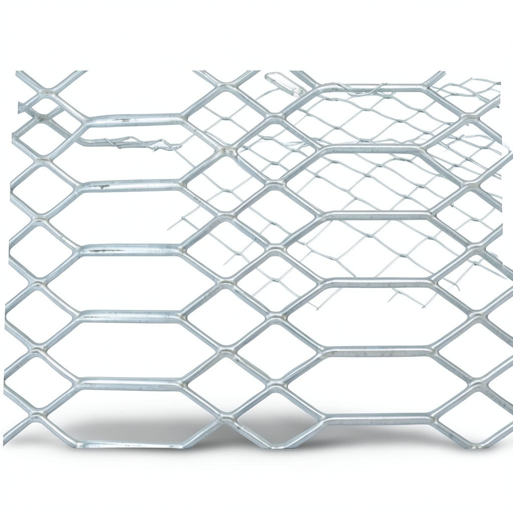 Hot Rolled Expanded Metal Wiremesh 1.5 mm Thickness, 1.22 M Width, 6 M Length