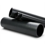 مواسير HDPE ضغط 16 بار PE 80 قطر خارجي 225 مم سماكة 30.8 مم لون اسود