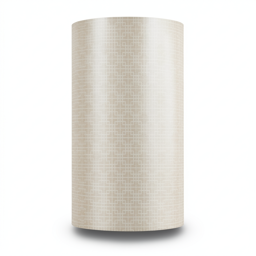 Patterned Wallpaper Beige Color 10m x 0.53m, Model G56593
