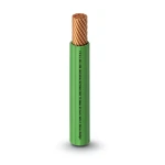 THHN/THWN Copper Cable PVC 105°C Insulation Diameter 11.9 mm 600 V 500 Ft Green | Al Fanar