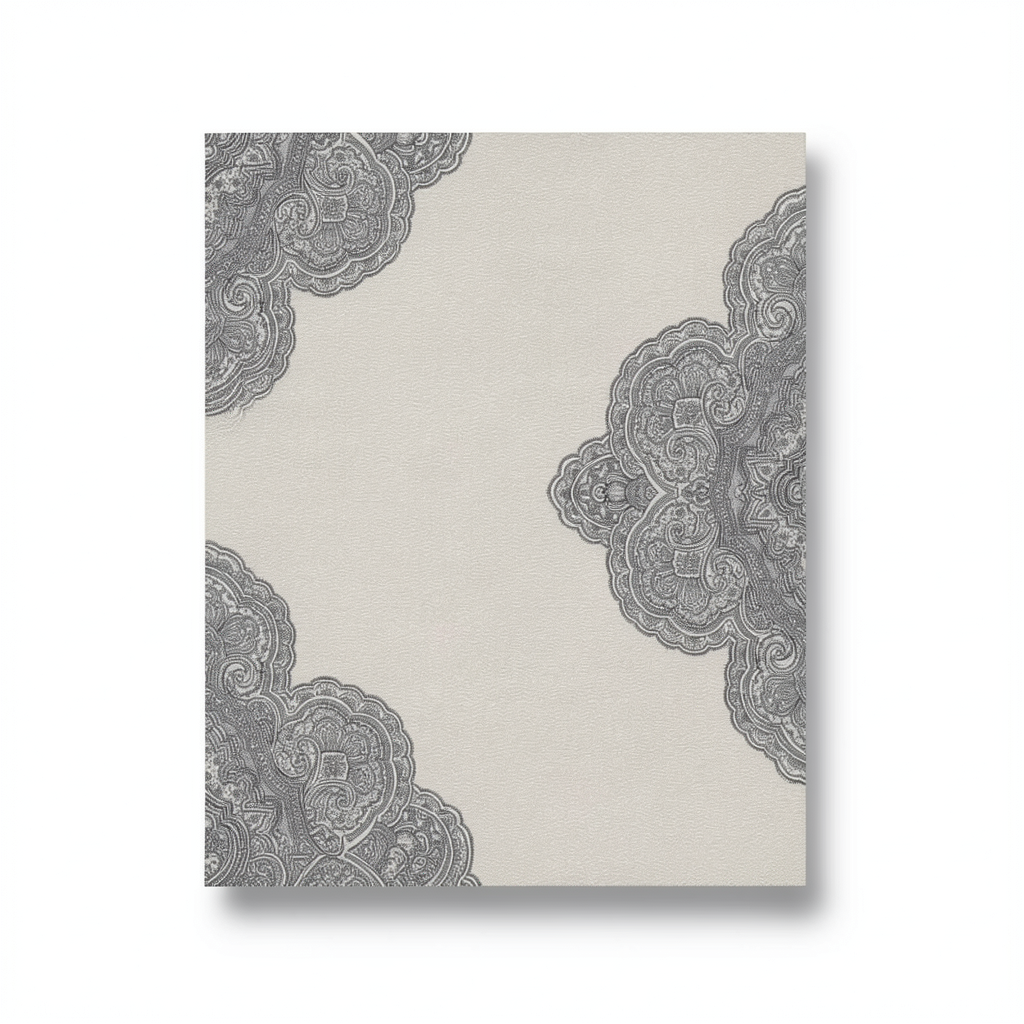 Spain Wallpaper Classic Design Beige Color, Size 10m x 0.53m, Model 1101-5