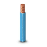 THHN/THWN Copper Cable PVC Insulation 105°C 7.6 mm Diameter 600 Volt 500 Feet Blue | Al Fanar