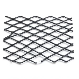 Hot Rolled Black Steel Expanded Metal Mesh Khaleeji 1.2 mm Thickness 2.44 m Width 4 m Length
