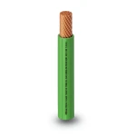 THHN/THWN Copper Cable PVC 105°C Insulation Diameter 9.3 mm 600 V 500 Ft Green | Al Fanar