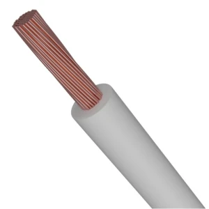 سلك كهرباء امريكي 18 AWG نحاس مجدول معزول PVC 105°C رمادي 600 فولت طول 2500 قدم | شركة كابلات الشرقية للصناعة