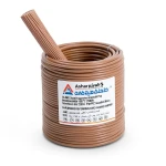 14 AWG Stranded Copper American Wire PVC Insulation 105°C Brown 600V 2500ft | Asharqiyah Cables Company for Industry