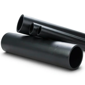 High Density Polyethylene Pipe PN 16 Bar PE 80 Thickness 61.5 mm Black
