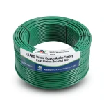 سلك امريكي 3/0 AWG نحاس مجدول عزل PVC 105°C أخضر، 600 فولت، طول 500 قدم | شركة كابلات الشرقية للصناعة