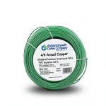 4/0 AWG Stranded Copper American Electrical Wire, PVC Insulation 105°C, Green, 600V, 500 ft | Asharqiyah Cables Company for Industry