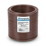 8 AWG Stranded Copper American Electric Wire, PVC Insulation 105°C, Brown, 600V, 500 ft | Asharqiyah Cables Company for Industry