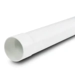 أنابيب بلاستيك UPVC ضغط 20 بار (SDR 13.6) مقاس 140 مم سماكة 10.3 مم لون أبيض