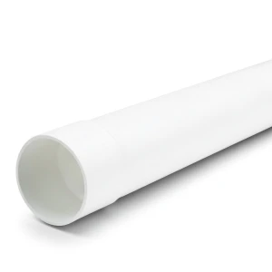 أنابيب UPVC ضغط 20 بار (SDR 13.6) مقاس 160 mm سمك 11.8 mm لون أبيض