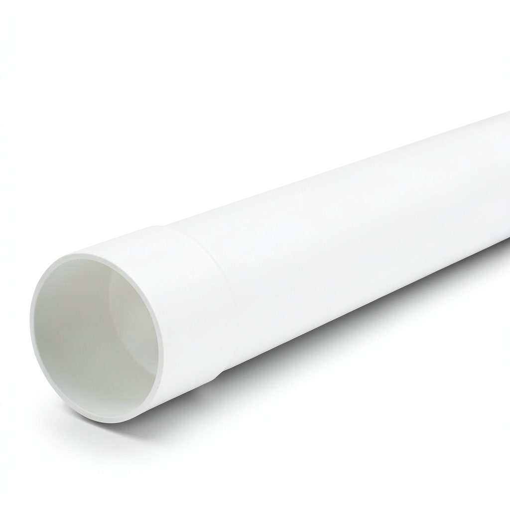 أنابيب UPVC ضغط 20 بار (SDR 13.6) مقاس 160 mm سمك 11.8 mm لون أبيض