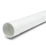 مواسير UPVC ضغط 25 بار (SDR 11) مقاس 125 ملم سمك 11.4 ملم لون أبيض