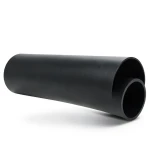 HDPE Pipe Pressure 16 Bar PE 80 Size OD 225 mm Thickness 30.8 mm Black