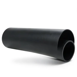 مواسير HDPE ضغط 16 بار PE 80 قطر خارجي 225 مم سماكة 30.8 مم لون اسود