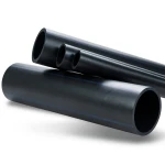 High Density Polyethylene Pipe 6 Bar PE 80, 630 mm OD, 28.7 mm Thickness, Black
