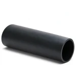 High Density Polyethylene Pipe Pressure 6 Bar PE 80 Size 1000 mm Thickness 45.5 mm Black