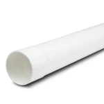 مواسير UPVC ضغط 20 بار (SDR 13.6) مقاس 125 ملم سمك 9.2 ملم لون أبيض